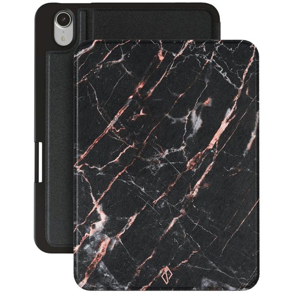 Burga Coque tablette iPad Mini 6 (2021) - Rosé Gold Marble