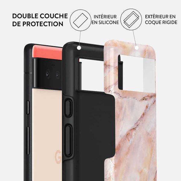 Burga Coque arrière Tough Google Pixel 6a - Morning Sunshine