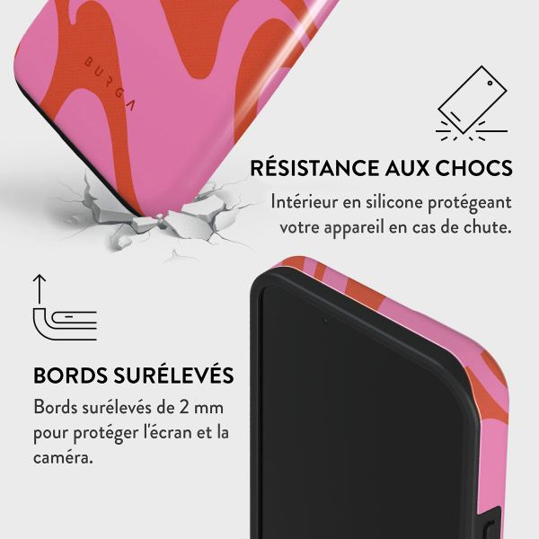 Burga Coque arrière Tough iPhone 15 - Ride The Wave