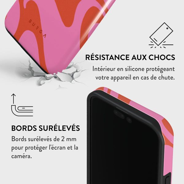 Burga Coque arrière Tough iPhone 15 Pro - Ride The Wave