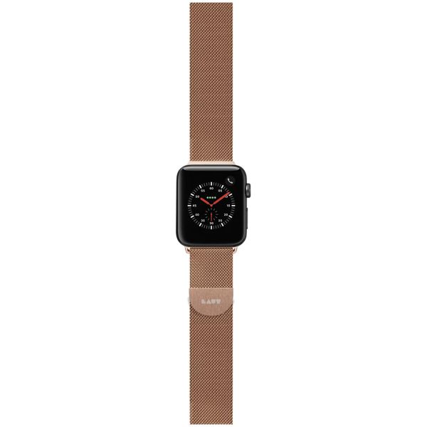 Laut Steel Loop Apple Watch Series 1-10 / SE / Ultra (2) - 42/44/45/46/49 mm - Dorée