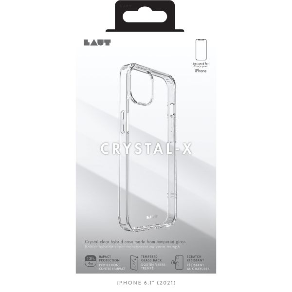 Laut ﻿Coque arrière Crystal-X IMPKT iPhone 13 Mini - Transparent