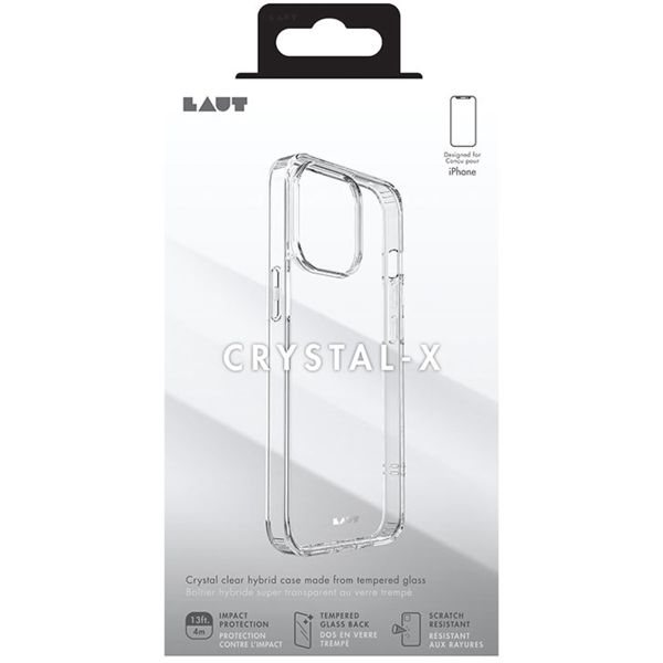 Laut ﻿Coque arrière Crystal-X IMPKT iPhone 13 Pro - Transparent