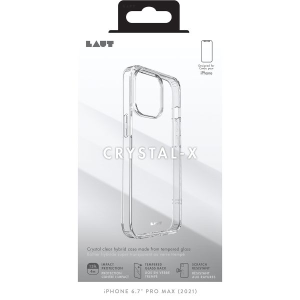 Laut ﻿Coque arrière Crystal-X IMPKT iPhone 13 Pro Max - Transparent