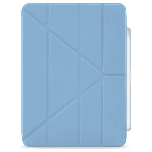 Pipetto Origami No3 Pencil Case iPad Air 11 pouces (2024) M2 / Air 5 (2022) / Air 4 (2020) - Bleu clair