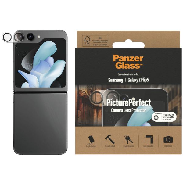 PanzerGlass Protection d'écran camera en verre trempé Samsung Galaxy Z Flip 5