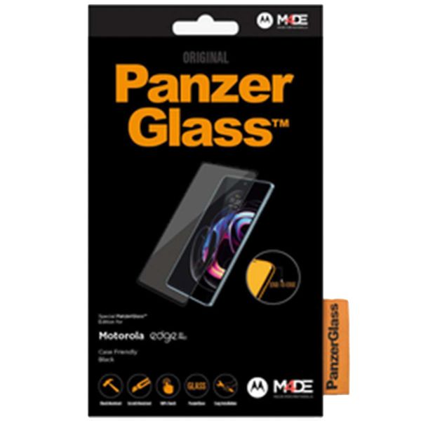 PanzerGlass Protection d'écran en verre trempé Case Friendly Motorola Edge 20 Pro