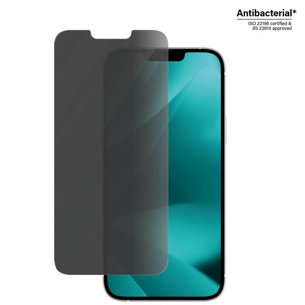 PanzerGlass Protection d'écran Privacy en verre trempé Case Friendly Anti-Bacterial iPhone 14 Plus / 13 Pro Max