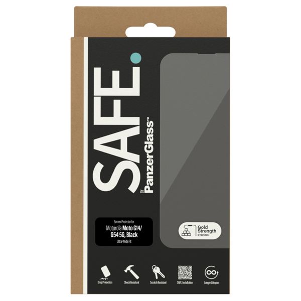 PanzerGlass Protection d'écran SAFE Ultra-Wide Fit Motorola Moto G14