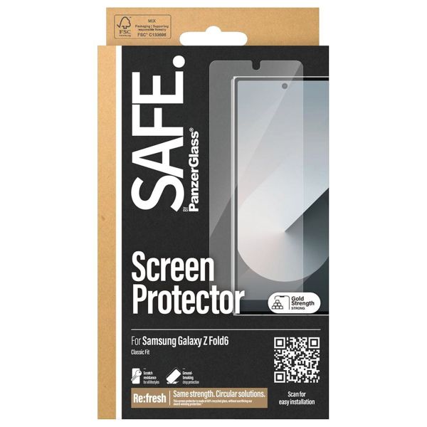 PanzerGlass Protection d'écran SAFE Ultra-Wide Fit Samsung Galaxy Z Fold 6