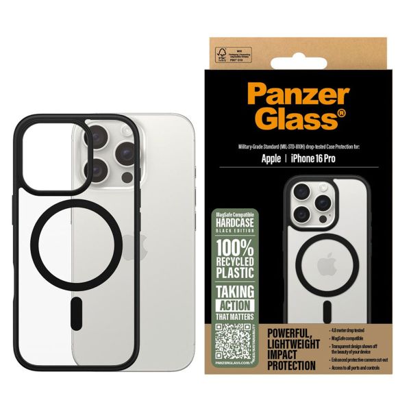 PanzerGlass HardCase MagSafe iPhone 16 Pro - Noir