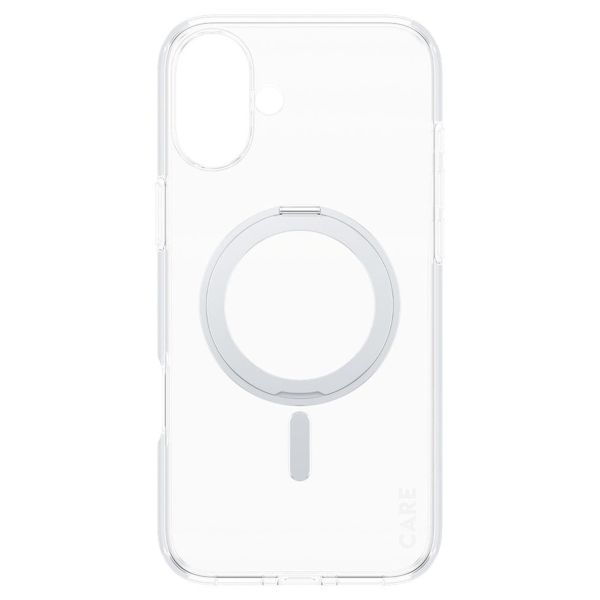 PanzerGlass Coque CARE Kickstand MagSafe iPhone 16 Plus - Argent