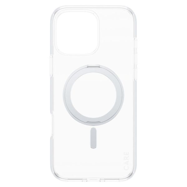 PanzerGlass Coque CARE Kickstand MagSafe iPhone 16 Pro Max - Argent