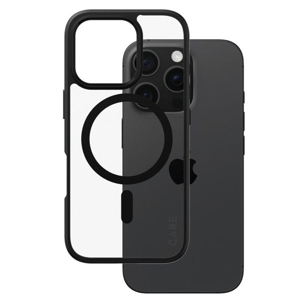 PanzerGlass Coque CARE Urban Combat MagSafe iPhone 16 Pro - Noir