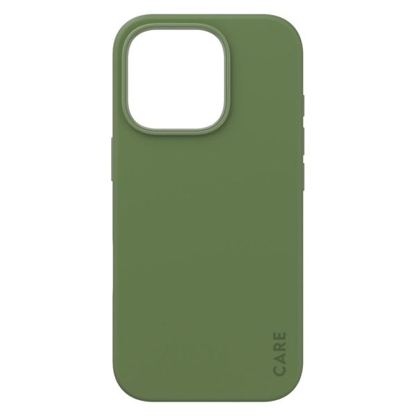 PanzerGlass Coque CARE Fashion MagSafe iPhone 16 Pro - Vert