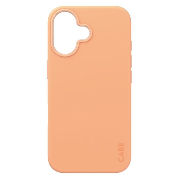 PanzerGlass Coque CARE Fashion MagSafe iPhone 16 - Peachy