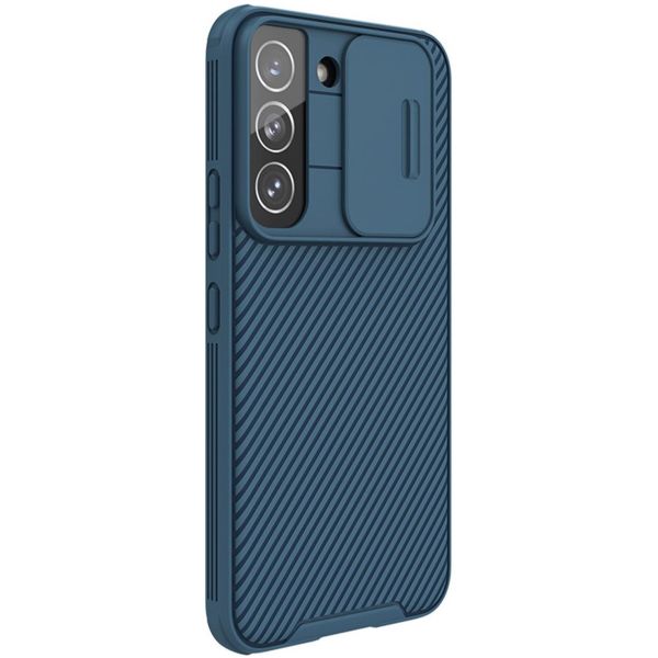 Nillkin Coque CamShield Pro Samsung Galaxy S22 Plus - Bleu