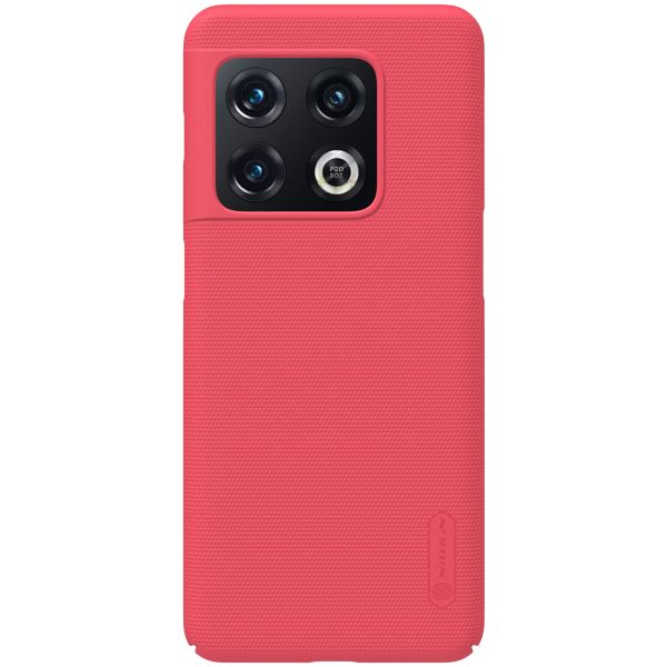 Nillkin Coque Super Frosted Shield OnePlus 10 Pro - Rouge