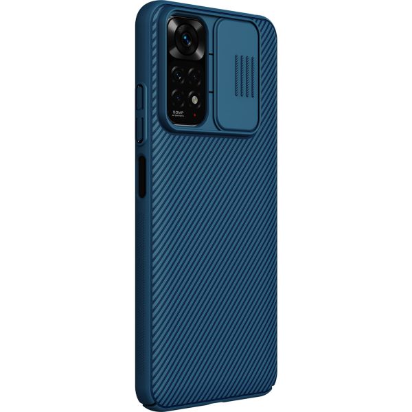 Nillkin Coque CamShield Xiaomi Redmi Note 11 (4G) / Note 11S (4G) - Bleu