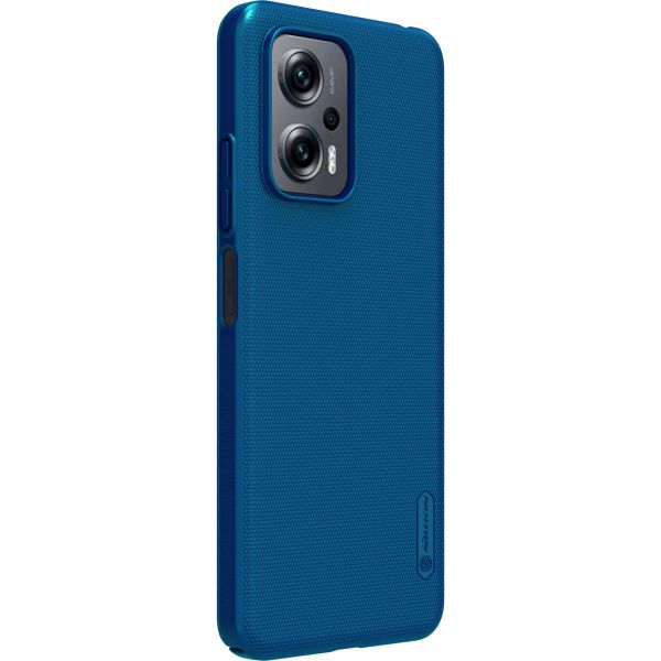 Nillkin Coque Super Frosted Shield Xiaomi Redmi Note 11 Pro - Bleu