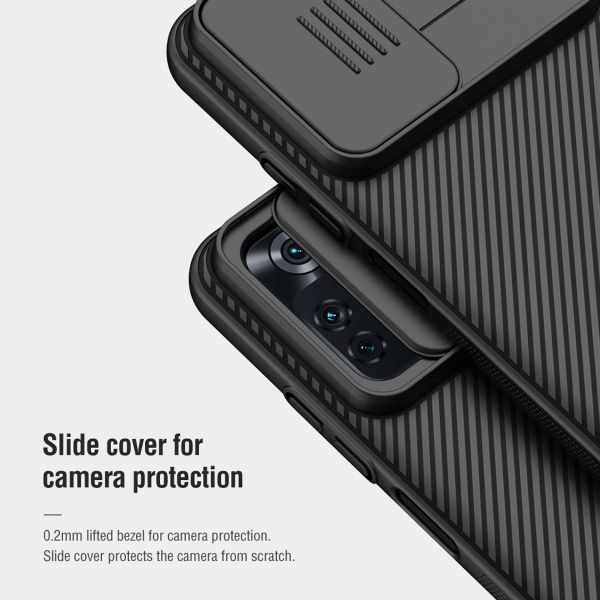 Nillkin Coque CamShield Xiaomi Poco M4 Pro 5G - Noir