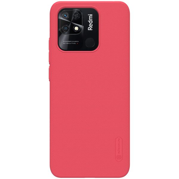 Nillkin Coque Super Frosted Shield Xiaomi Redmi 10C - Rouge