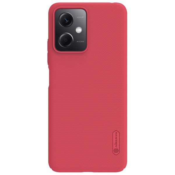 Nillkin Coque Super Frosted Shield Xiaomi Redmi Note 12 / Xiaomi Poco X5 5G - Rouge