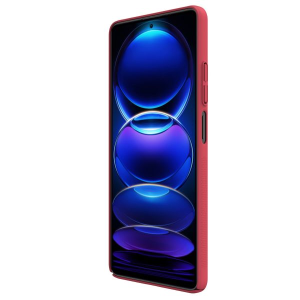 Nillkin Coque Super Frosted Shield Xiaomi Redmi Note 12 Pro / Xiaomi Poco X5 Pro 5G - Rouge