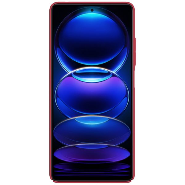 Nillkin Coque Super Frosted Shield Xiaomi Redmi Note 12 Pro Plus - Rouge