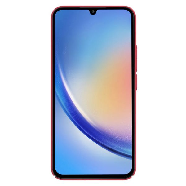 Nillkin Coque Super Frosted Shield Samsung Galaxy A34 (5G) - Rouge