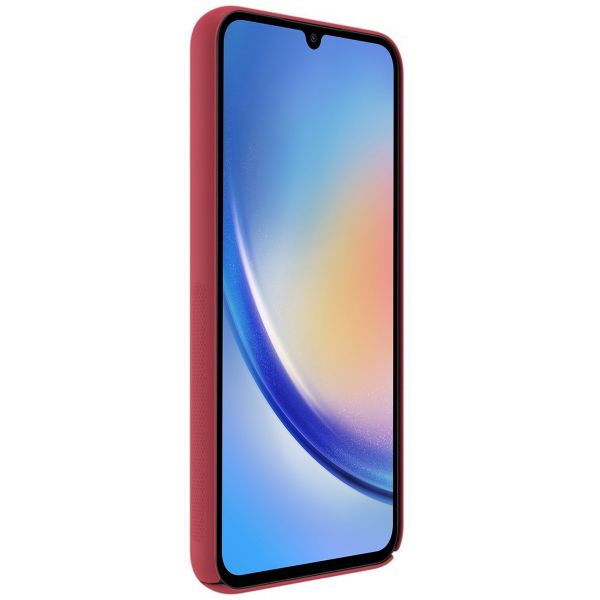 Nillkin Coque Super Frosted Shield Samsung Galaxy A34 (5G) - Rouge