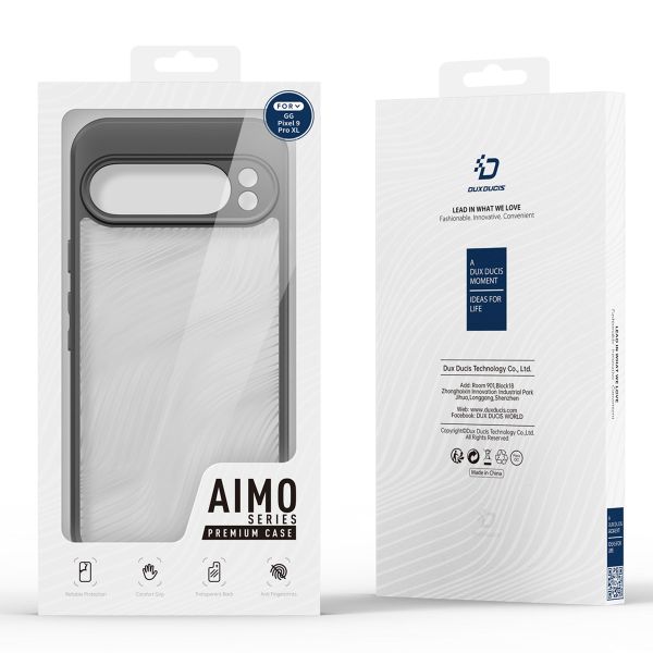 Dux Ducis Coque arrière Aimo Google Pixel 9 Pro XL - Transparent