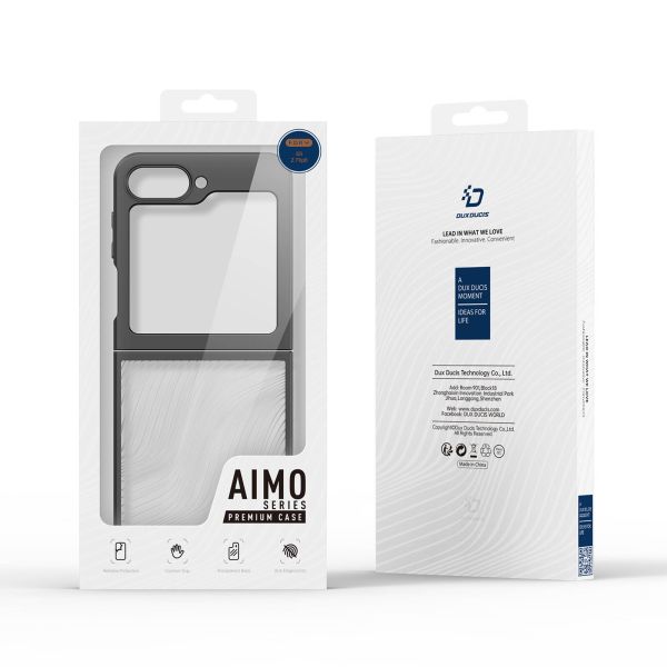 Dux Ducis Coque arrière Aimo Samsung Galaxy Z Flip 6 - Transparent