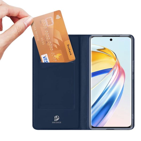 Dux Ducis Étui de téléphone Slim Honor Magic 6 Lite - Bleu foncé