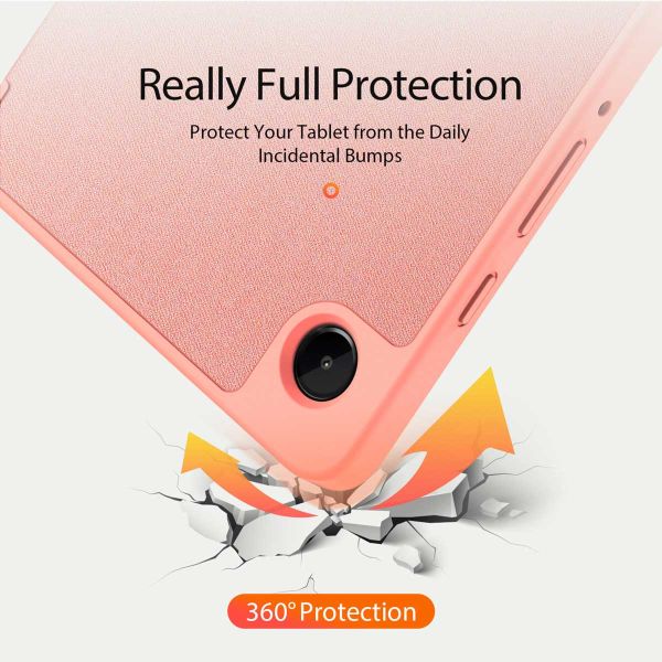 Dux Ducis Coque tablette Domo Samsung Galaxy Tab A9 8.7 pouces - Rose