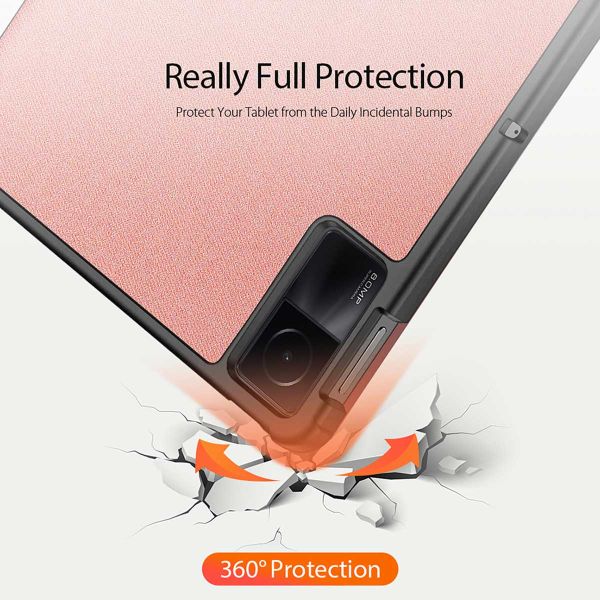 Dux Ducis Coque tablette Domo Xiaomi Redmi Pad SE - Rose