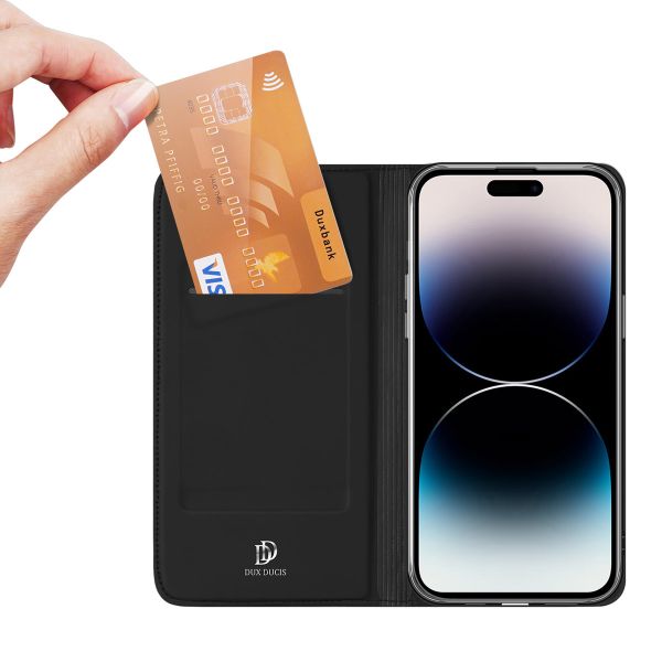 Dux Ducis Étui de téléphone Slim iPhone 15 Pro - Noir