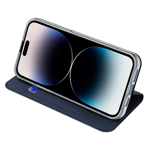 Dux Ducis Étui de téléphone Slim iPhone 15 Pro Max - Bleu foncé
