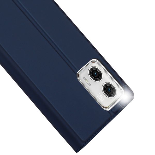 Dux Ducis Étui de téléphone Slim Motorola Moto G73 - Bleu foncé