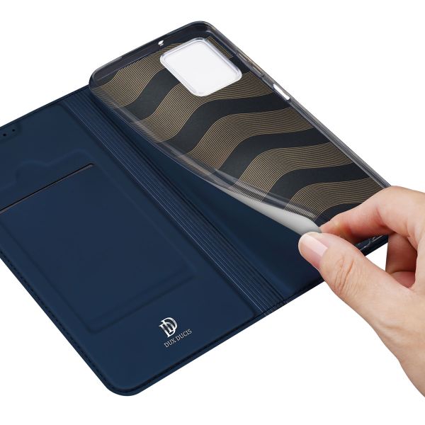 Dux Ducis Étui de téléphone Slim Motorola Moto G73 - Bleu foncé