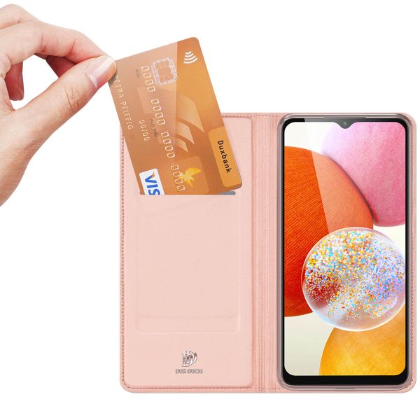 Dux Ducis Étui de téléphone Slim Samsung Galaxy A14 (5G/4G) - Rose Dorée