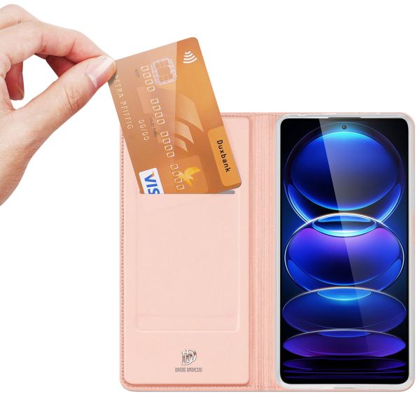 Dux Ducis Étui de téléphone Slim Xiaomi Redmi Note 12 Pro Plus - Rose Dorée