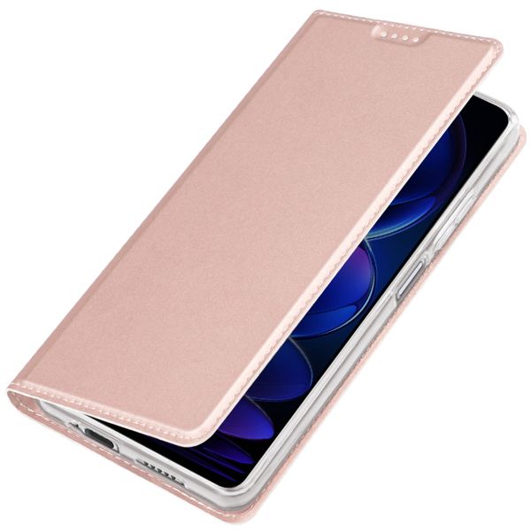 Dux Ducis Étui de téléphone Slim Xiaomi Redmi Note 12 Pro Plus - Rose Dorée