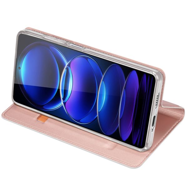 Dux Ducis Étui de téléphone Slim Xiaomi Redmi Note 12 Pro Plus - Rose Dorée