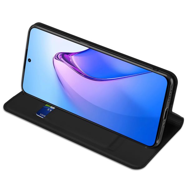 Dux Ducis Étui de téléphone Slim pour l'Oppo Reno 8 5G - Noir