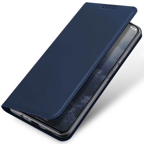 Dux Ducis Étui de téléphone Slim Nokia G60 - Bleu foncé