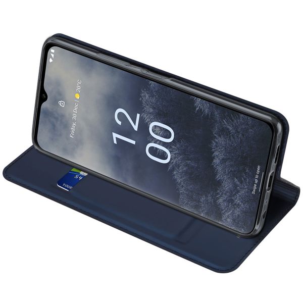 Dux Ducis Étui de téléphone Slim Nokia G60 - Bleu foncé