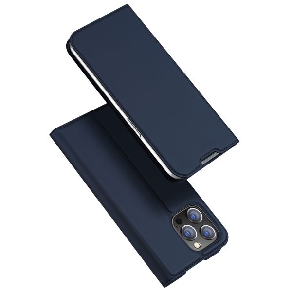 Dux Ducis Étui de téléphone Slim iPhone 14 Pro - Bleu foncé