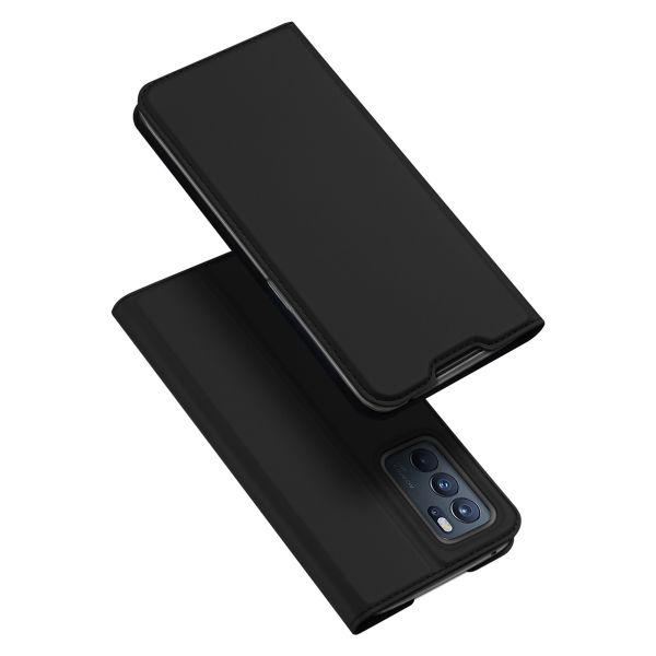 Dux Ducis Étui de téléphone Slim Oppo Reno 6 Pro 5G - Noir