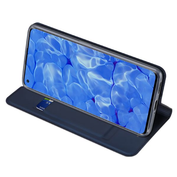 Dux Ducis Étui de téléphone Slim Oppo Reno 6 Pro 5G - Bleu foncé